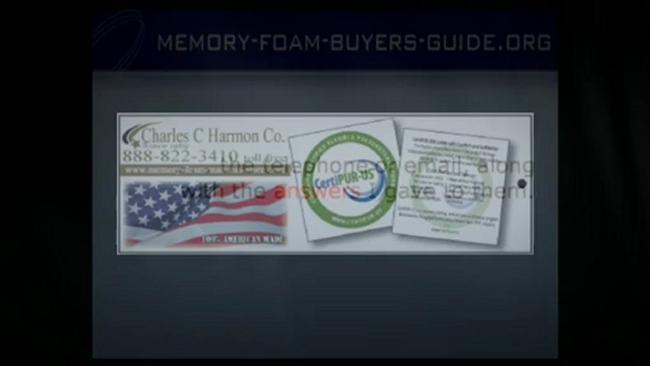 Memory Foam Mattress Faq