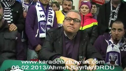 ORDUSPOR BAŞKANI NEDİM TÜRKMEN