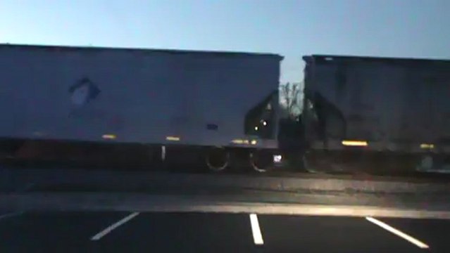 Norfolk Southern grain train southeast through Austell Ga.