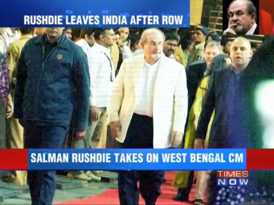 Now, Rushdie hounded out!