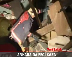 Çarptığı yayalarla gecekonduya girdi: 1 ölü, 2 yaralı