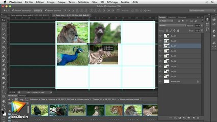 Photoshop CS6 : Chargement de fichiers dans des calques