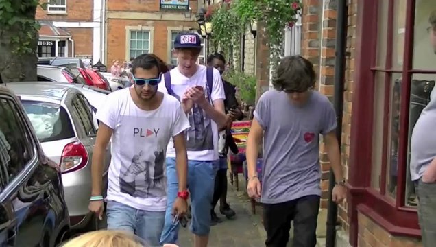 Harry Styles Celebrates His 19th Birthday With Caroline Flack