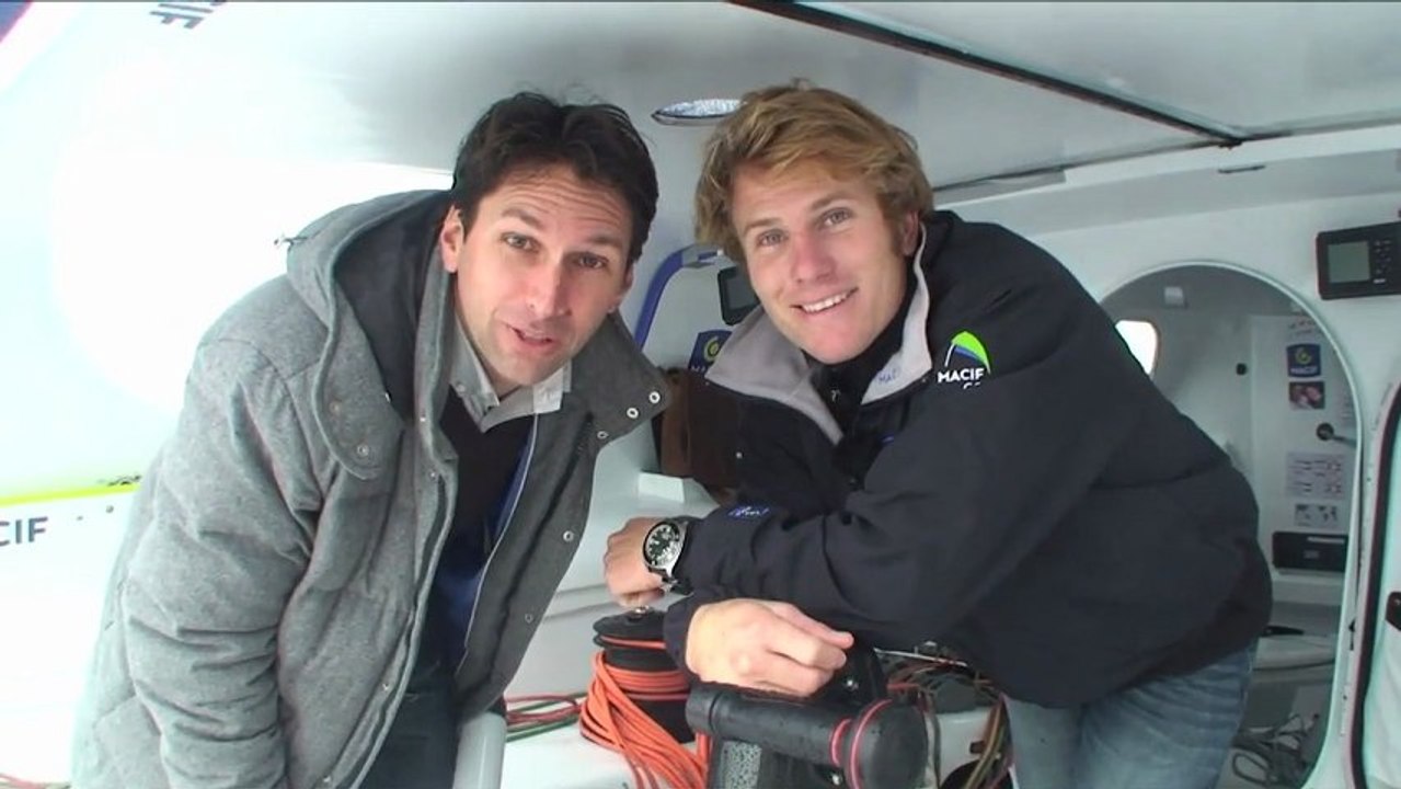 François Gabart dévoile tout sur son voilier Macif