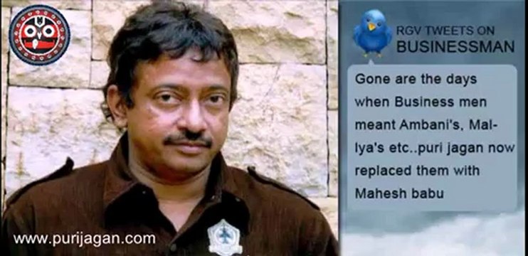 Ram Gopal Varma Tweets on Businessman Movie
