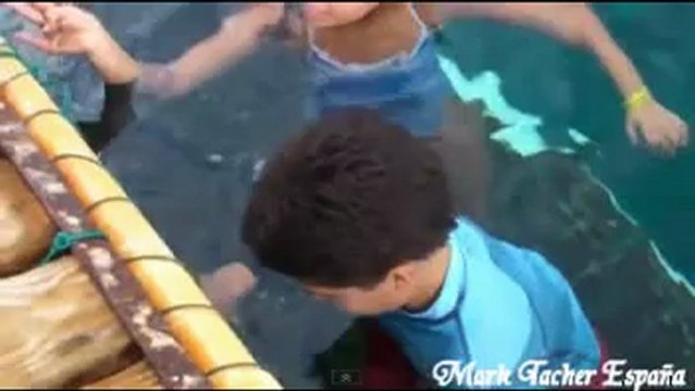 Mark Tacher detrás de las cámaras película. Ángel de Mar