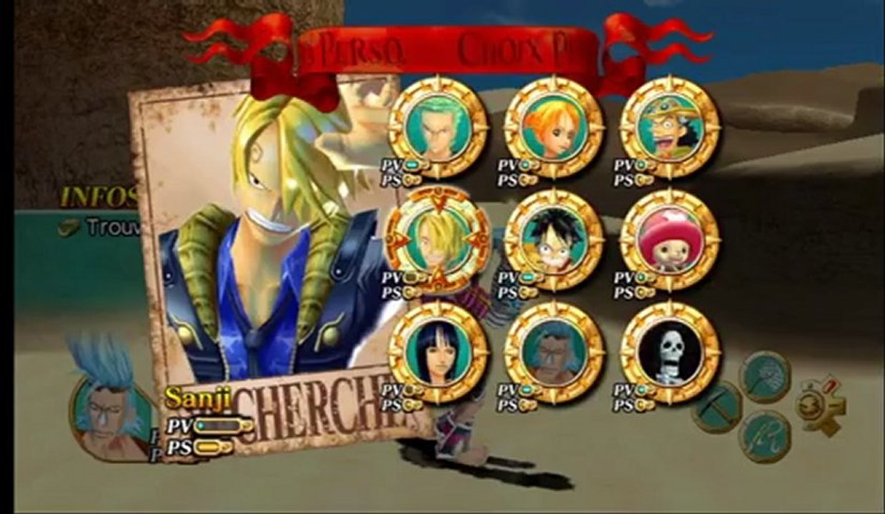 Série Vidéo détente jeux noël 2012 (1/4) One piece Unlimited Cruise 2