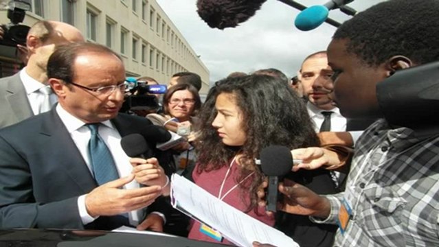 LFM Radio, Les apprentis journalistes, Déplacement du président de la République à Trappes (78)