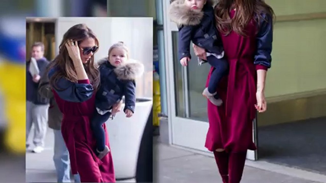 Victoria Beckham Takes Harper Seven to New York Fashion Week
