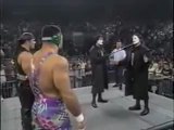 December 16th 1996_ Sting and Fake Sting comes out to Steiner Brothers