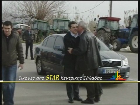 Επίθεση Τσίπρα στην Κυβέρνηση από το μπλόκο στον Ορχομενό