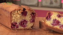 Recette de Cake aux framboises - 750 Grammes