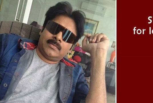 Pawan Kalyan First Look in Cameraman Gangatho Rambabu