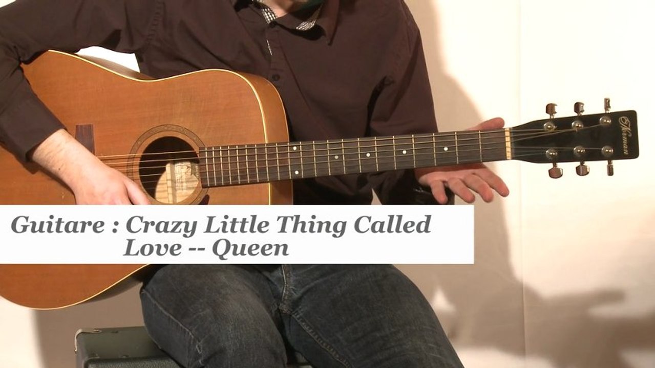 Cours guitare : jouer Crazy little thing called love de Queen à la guitare - HD