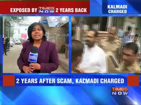 Court frames charges against Kalmadi.