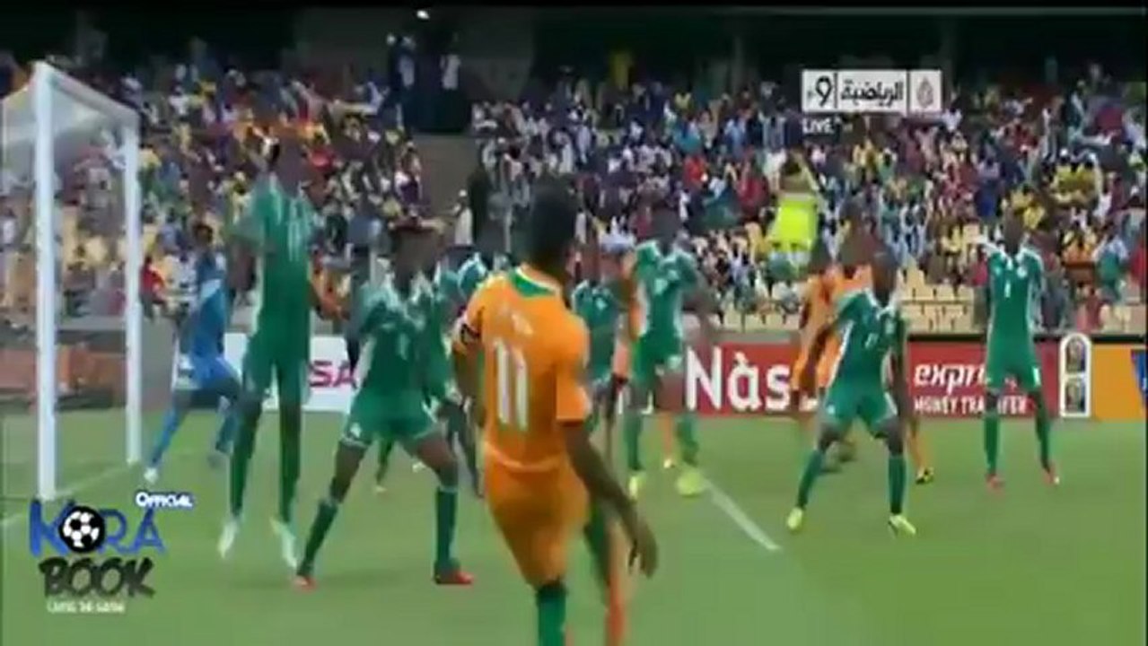 Les MEILLEURS MOMENTS DU MATCH NIGERIA VS COTE D'IVOIRE  2-1 , CAN 2013 SUR www.banamputu.com .