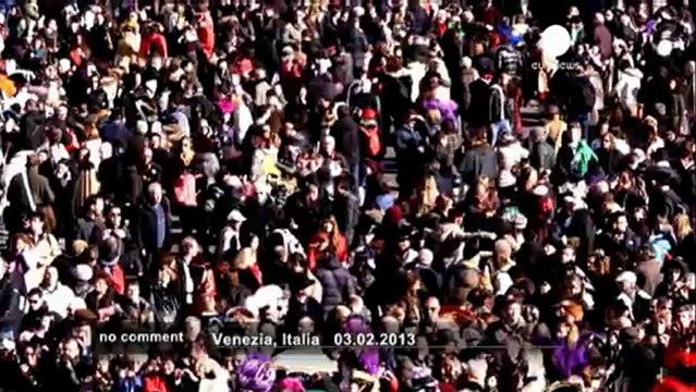 Coup d'envoi du carnaval de Venise - no comment