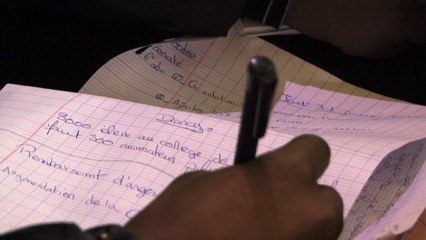 Rencontre avec les élèves délégués du collège Politzer de La Courneuve