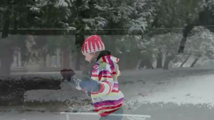 Conflans se réveille sous la neige
