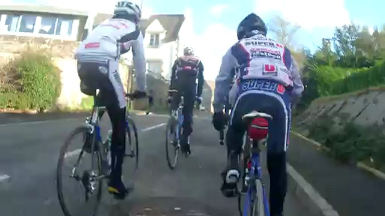 Sortie d'entrainement des jeunes du club Team Cote Granit Rose
