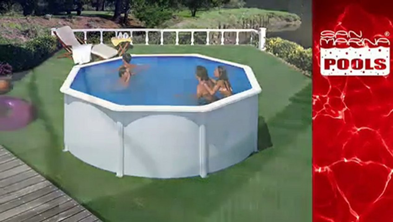 Piscine hors sol FIDJI San Marina Ronde