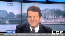 Thierry Solère invité du débat de la matinale sur LCP