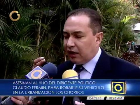Richard Blanco: Qué desgracia vivir en este país. Definitivamente un país en donde no se puede vivir en paz, vivir tranquilo