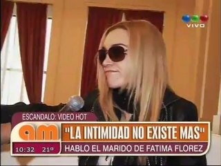 FÁTIMA FLOREZ VOLVIÓ A HABLAR Y SU MARIDO LLORÓ