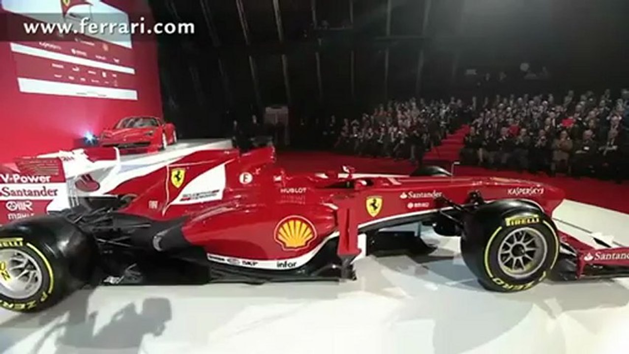 Ferrari F138 launch in Maranello