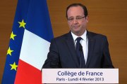 Discours du Président de la République au Collège de France