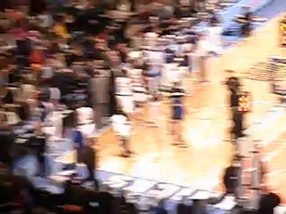 01/27/2013 - Hawks Vs. Knicks - Starting Lineup Introductions