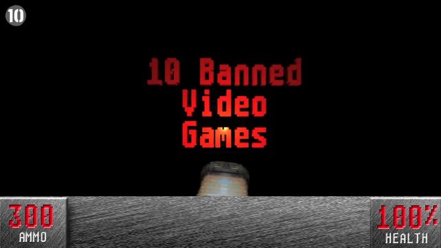 Top 10 jeux vidéo interdits