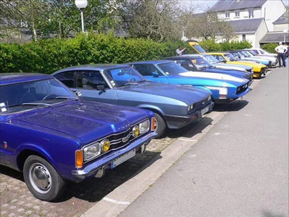 club capri passion, rassemblement de ford ancienne a erquy mai 2013