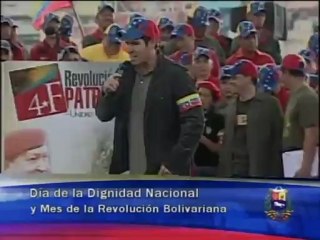Winston Vallenilla: "El amor es lo que nos une a los chavistas"