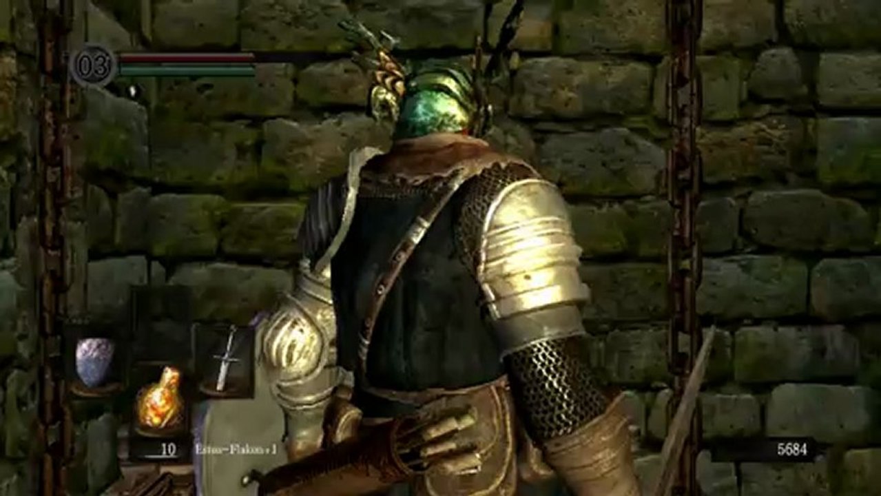 Let's Play Dark Souls [BLIND] (German) Part 49 - Jump down