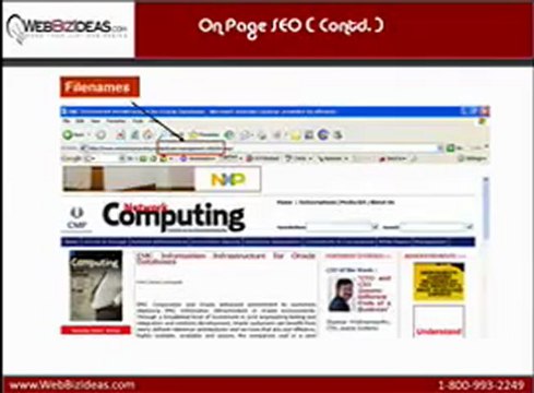 Search Engine Optimization SEO Tutorial WebBizIdeas
