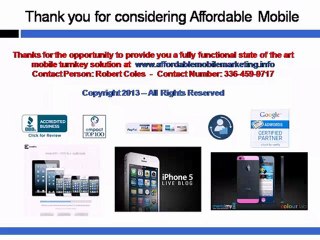 Mobile Marketing Made Easy