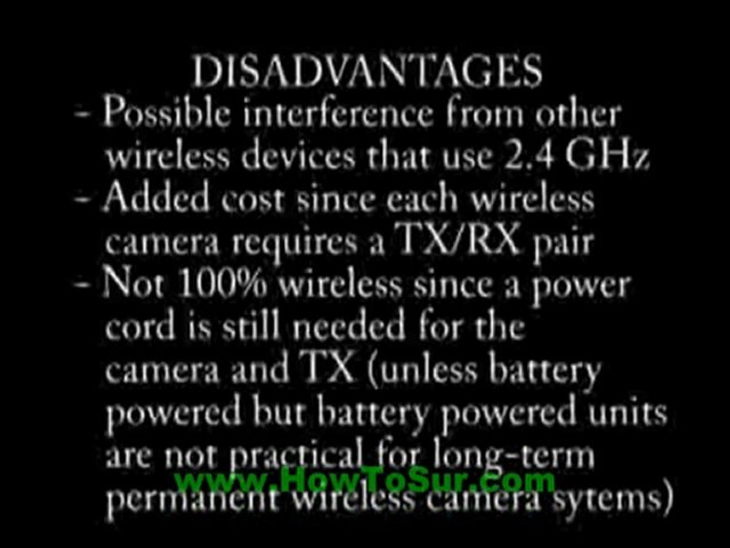⁣Wireless Security Cameras