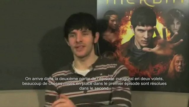 Colin Morgan talks about Arthur's bane 2 ( VOSTFR ) S5 SPOILERS