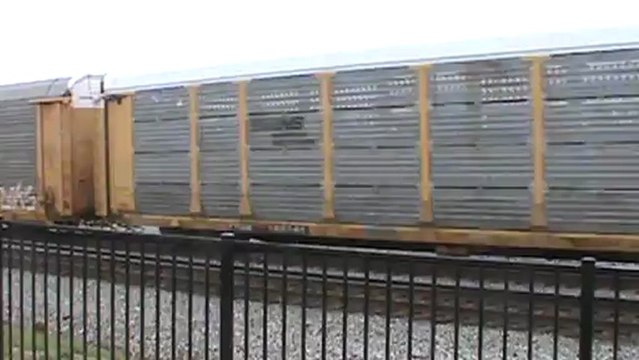 Norfolk Southern autorack train northwest through Austell Ga. (2)