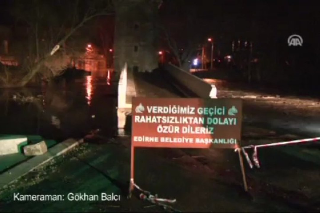 Meriç ve Tunca'da taşkın alarmı