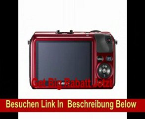 Canon Digitalkamera EOS M KIT (18-55) rot inkl. Canon-Objektiv