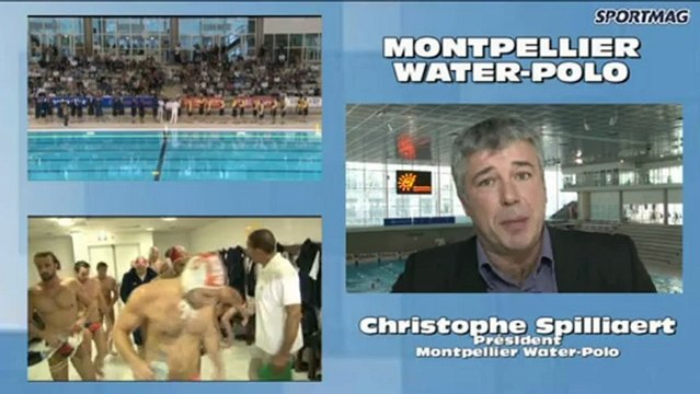 SPORTMAG Jean-Pierre Moure Montpellier Water-polo