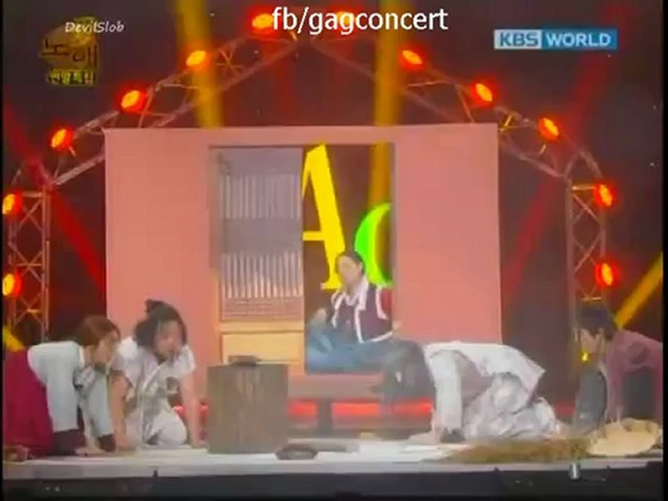 [ENGSUB] GAG CONCERT EP. 679 The Love of Slaves (last episode for 2012 SPECIAL) Guest Heo Kyunghwan