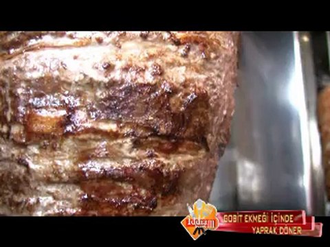 GOBİT ekmeğinde yaprak döner ((döner türk denizli tel:0258 24288 11))