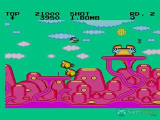 Fantasy Zone : Des niveaux hauts en couleurs