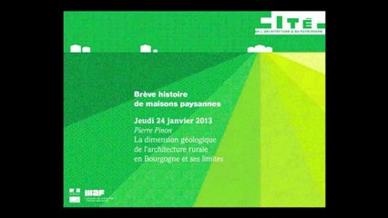 La dimension géologique de l'architecture rurale en Bourgogne et ses limites