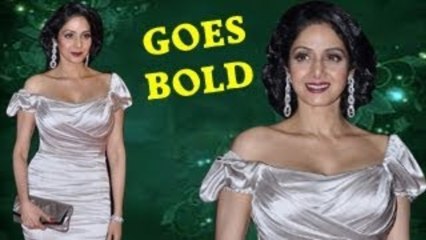 Sridevi GOES BOLD at COLORS PARTY !!!