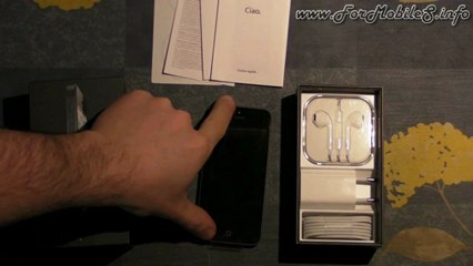 Apple iPhone 5 64 GB nero e ardesia - Unboxing