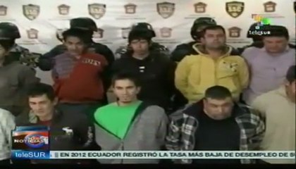 Policía mexicana detiene colaboradores de crimen organizado